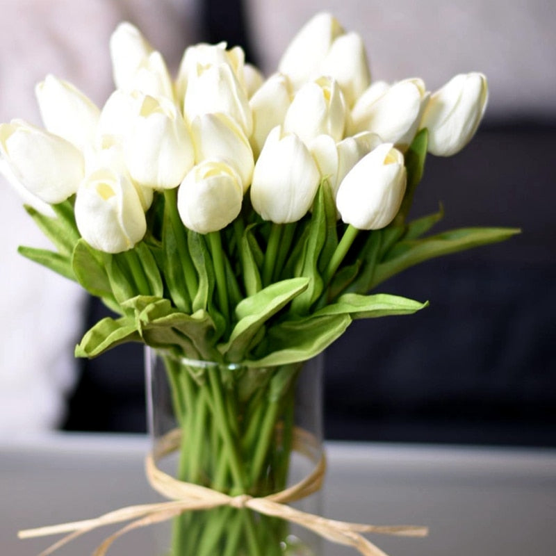 Preiswert 21.31 Neuer stil 10er Set Tulpen Kunstblumen der